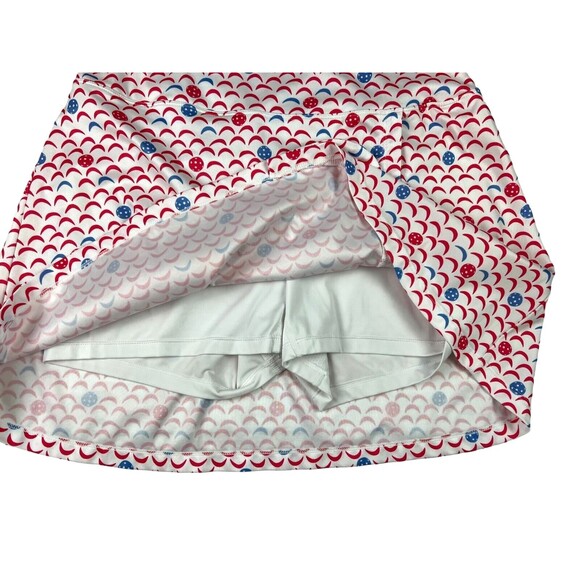 Dink Up Pickleball Skort Size M Print Athletic Pull-on w UPF50+ Golf - Picture 2 of 6